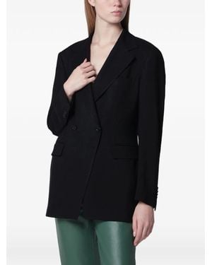 Tagliatore Double-Breasted Blazer - Black