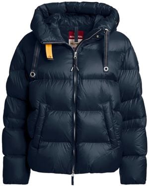 Parajumpers Tilly Quilted Hooded Jacket - Blue