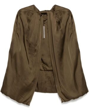 Rick Owens Capa Masto - Verde