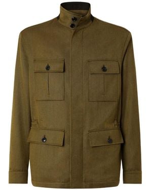 ZEGNA Four-Pocket Jacket - Green