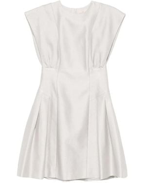 Leen Mougrhabi Shams Mini Dress - White