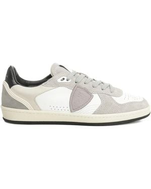 Philippe Model Perforated Panel Trainers - White