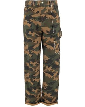 DARKPARK Camouflage-Pattern Trousers - Green
