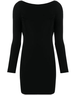 DSquared² Open Back Mini Dress - Black
