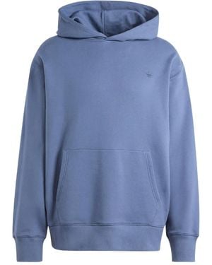 adidas Cotton Hoodie - Blue