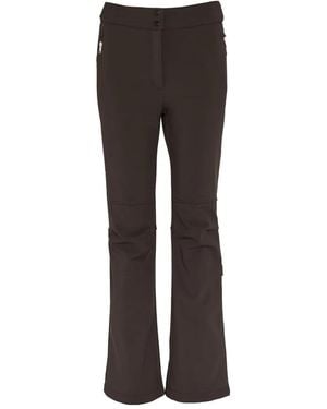 Yves Salomon Softshell Flared Ski Pants - Gray
