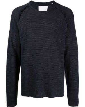 Private Stock Gestreiftes The Thierry T-Shirt - Blau