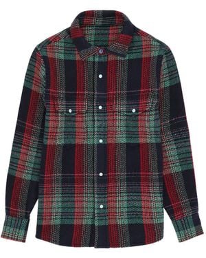 Fortela Plaid Overshirt - Blue