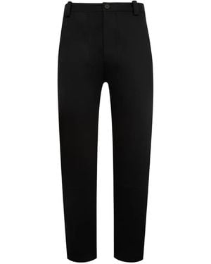 Studio Nicholson Belt-Loop Trousers - Black