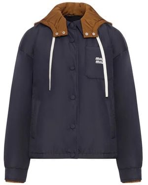 Miu Miu Jack Met Capuchon - Blauw
