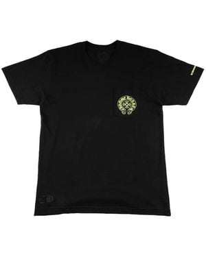 Chrome Hearts Horseshoe Logo-Print T-Shirt - Black
