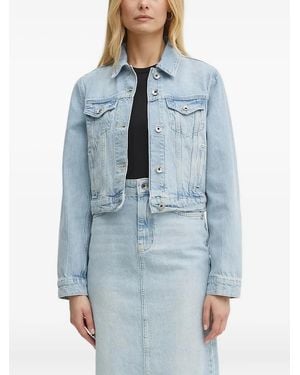 Patrizia Pepe Denim Jacket - Blue