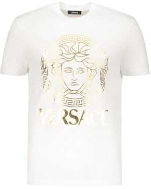 Versace コットン Tシャツ - ホワイト