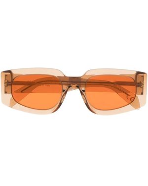 Retrosuperfuture Rectangle-Frame Sunglasses - Orange