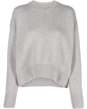 Givenchy Kaschmirpullover Mit Tiefen Schultern - Grau