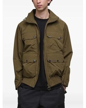 Barbour Flight Bedale Hooded Jacket - Green