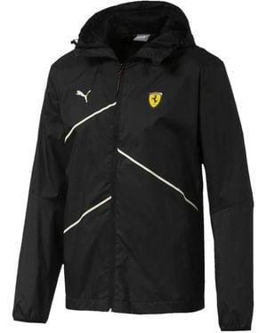 PUMA X Ferrari Logo-Detail Jacket - Black