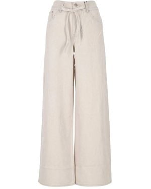 Levi's Weite Hose Mit Bindegürtel - Natur