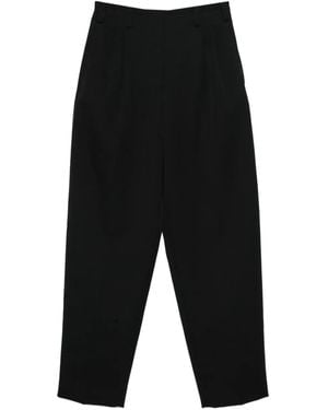 Givenchy Slashed Double Pleat Pants - Black