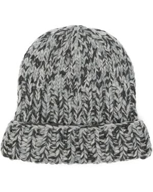 Ganni Knitted Hat - Grey