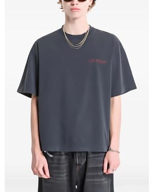 Off-White c/o Virgil Abloh Short-Sleeve T-Shirt - Blue