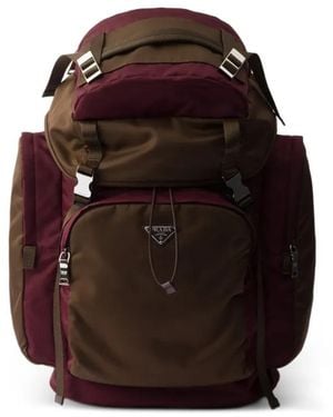 Prada Re-Nylon バックパック - レッド