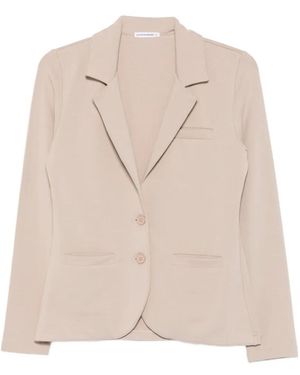 ANONYM APPAREL Judith Single-Breasted Jacket - Natural