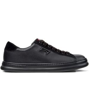 Camper Runner Leather Trainers - Black