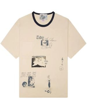 JUNGLES JUNGLES Graphic-Print T-Shirt - Natural