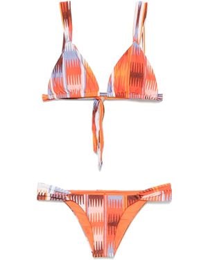 Cia.Marítima Bikini estampado - Rojo