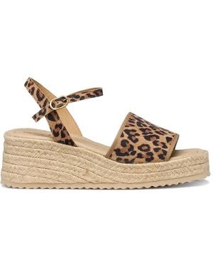 Geox Espadrilles Leopardate - Neutro