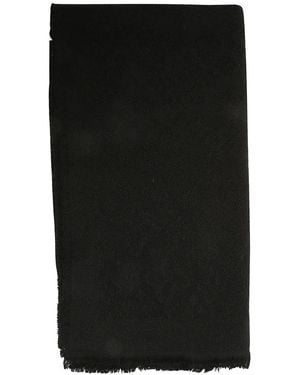 Tagliatore Gestrickter Schal - Schwarz