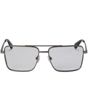 Off-White c/o Virgil Abloh Square-Frame Sunglasses - Grey