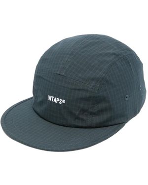 WTAPS Gorra De Algodón Con Logo Bordado - Azul