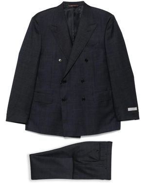 Canali Completo Doppiopetto - Blu