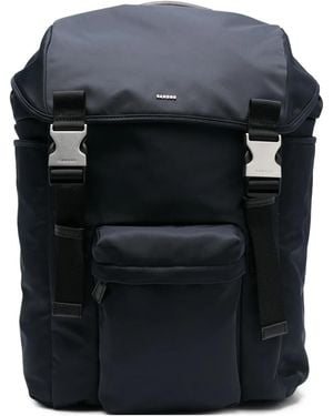 Sandro Buckle Backpack - Black