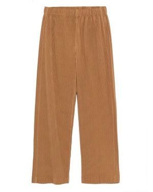 Homme Plissé Issey Miyake Homme Plisse' Issey Miyake Pleated Trousers - Brown
