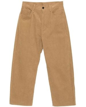 CROQUIS Corduroy Pants - Natural