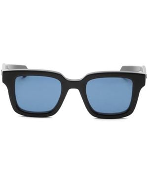 Ferragamo Square-Frame Sunglasses - Blue