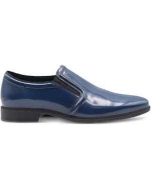 Tod's Leather Loafers - Blue