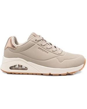 Skechers Perforated Trainers - White