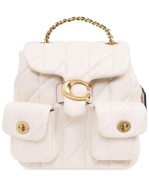 COACH Gesteppter Tabby Rucksack - Weiß