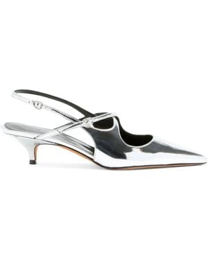 Proenza Schouler 40Mm Slash Pumps - White