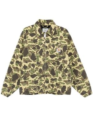 Carhartt Duck Detroit Jacke - Grün