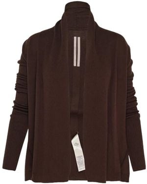 Rick Owens Naska Cardigan - Brown