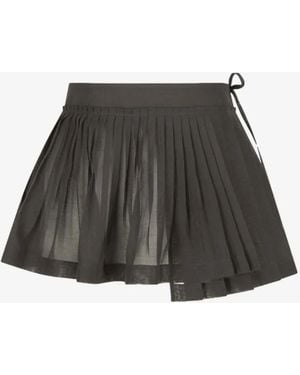 Amomento Pleated Belt - Grey