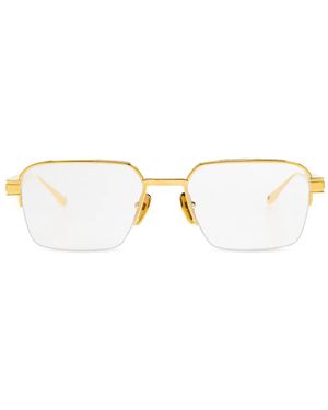 Balmain Lunettes De Vue À Monture Rectangulaire - Métallisé