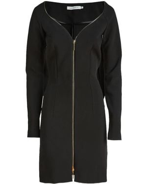 SIMONA CORSELLINI Zip-Detail Dress - Black
