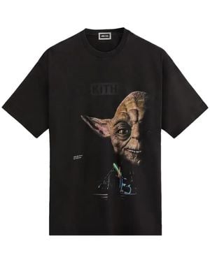 Kith X Star Wars Yoda Graphic-Print T-Shirt - Black