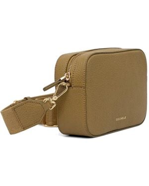 Coccinelle Bandolera Tebe pequeña - Neutro